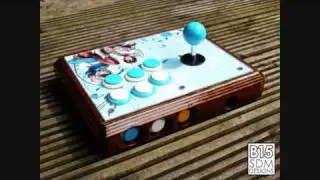 CHUN LI SAKURA CUSTOM ARCADE FIGHT STICK COMPACT  PS3 XBOX 360 PC