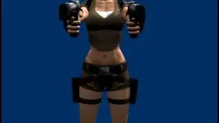 [Blender] Lara Croft - Animation test