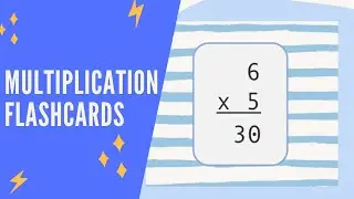 Math Flashcards | Multiplication Facts | Fun Math Game for Kids