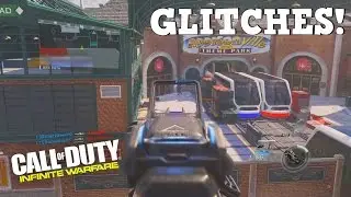 INFINITE WARFARE GLITCHES - 2 THROWBACK Glitch Spots & Ledges (Infinite Warfare IW Glitches)