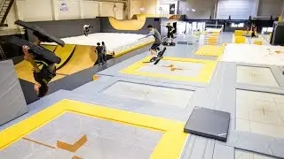 Eurotramp freestyle trampolines @ GravityLab Munich