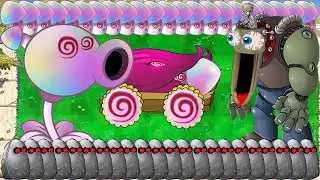 Hypno Peashooter Melon Cannon X Hypno Shroom Nut Giga Zomboss vs Gargantuar - Plants vs Zombies Hack