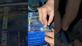 While Battery Terminal becomes Loose ! #Battery #batteryterminal #loose #rxmechanic #happynewyear
