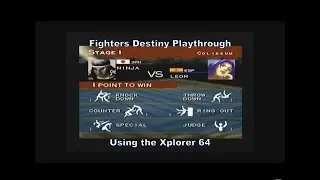 Fighters Destiny Ninja Playthrough using the Xplorer 64 (Red Label) for N64 :D #Nintendo #N64 #Sub