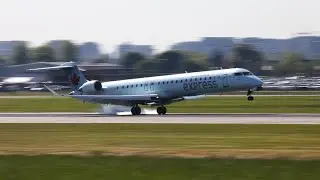 Air Canada Express CRJ-705 Landing at YVR
