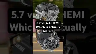 6.4 HEMI против 5.7 HEMI | Почему 6.4 &mdash; лучший двигатель для модификации! #mopar #dodge #hemi #v8...