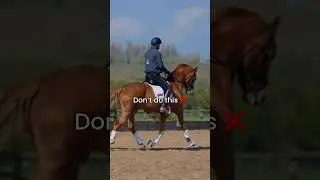Don&rsquo;t do this in sitting trot ❌ Instead&hellip;