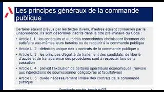 Rendez-Vous Expert Moniteur Juris : les impacts du Code de la commande publique