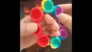 Silicone Skull Bubble Sensory Stress Relief Toy Anti Stress Bracelet Cube Pop Fidget Toys