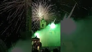 Viagrande 15 Gennaio 2026 Rientro S.Mauro Abate e Spettacolo Pirotecnico notturno 