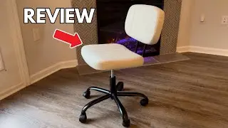 DUMOS Armless Home Office Chair - Full Review