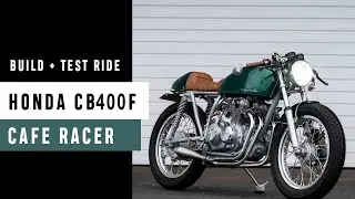 Honda CB400F Vintage Cafe Racer | Purpose Built Moto Builds