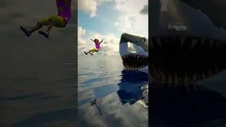 What happens if a megalodon swallows you 😱