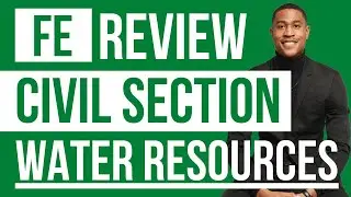 2024 FE Exam Review Civil Water Resources Basic hydrology Practice Problem and Solution