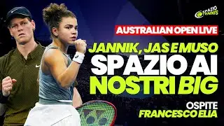 Sinner, Musetti, Paolini: i nostri big in campo a Melbourne - con Francesco Elia