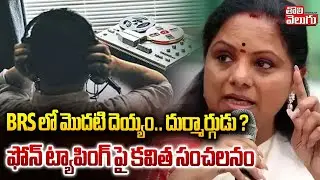 Kavitha Sensational Comments | BRS లో మొదటి దెయ్యం.. దుర్మార్గుడు ? ఫోన్ ట్యాపింగ్ పై కవిత సంచలనం