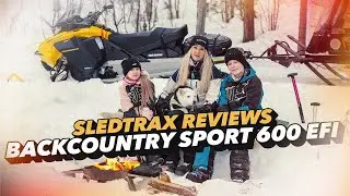 SKI-DOO BACKCOUNTRY SPORT 600 EFI - FAMILY RIDE ( ENG SUBTITLES )