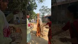 Magh Bihu Celebration in Assam | Magh Bihu in Assam  #shorts #youtubeshorts #maghbihu