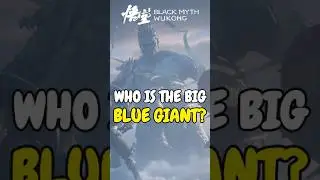 WHO is the Blue GIANT in the BEGINNING Fight of Black Myth: Wukong? 🙉👹#blackmythwukong