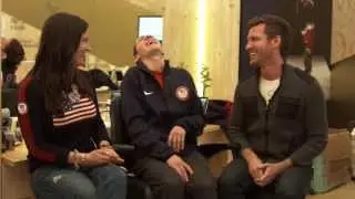 Sochi 2014 Video 30: Jason Brown Surprised by Jennifer Lopez