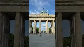 🇩🇪 Сердце Берлина &mdash; Бранденбургские ворота 🏛️Одно из самых узнаваемых мест Германии#германия