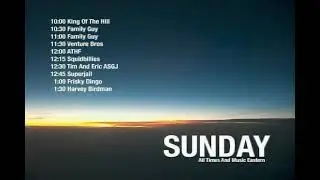Adult Swim February 2010 Sunday Schedule Sunrise