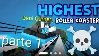 La montaña rusa MÁS GRANDE DE ROBLOX 😝