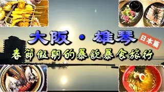 【暴飲暴食旅行VLOG：日本｜大阪&middot;雄琴】在日本最大内陸湖旁邊的豪華溫泉酒店住宿究竟有多爽｜溫泉｜琵琶湖｜炸串｜燒鳥｜店鋪信息詳見評論欄