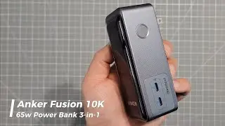 Anker 65w Fusion 9,600mah Power Bank Unboxing and Overview 