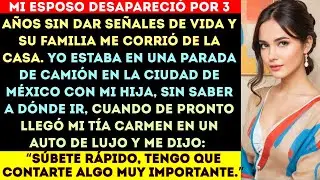 MI ESPOSO DESAPARECIÓ POR 3 AÑOS SIN DAR SEÑALES DE VIDA Y SU FAMILIA ME CORRIÓ DE LA CASA. #viral