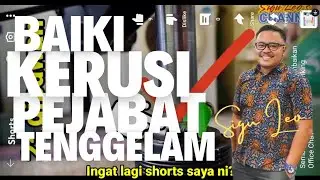 Baiki Kerusi Pejabat | Fixing Office Chair #Permanent Fix