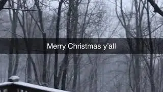 Big Canoe Christmas Eve 2020 snowfall