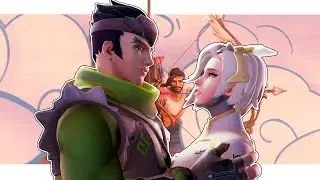 Genji x Mercy Voice Actors Play Overwatch 2 : Loverwatch Event