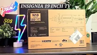 INSIGNIA 19-inch TV unboxing! #tech #tv #unboxing #youtube