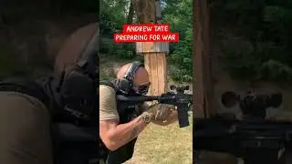 Andrew Tate Spotted Flaunting His Shooting Skills