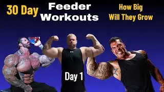 Day 1 completed Rich Piana 30 day Feeder Challenge