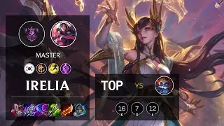 Irelia Top vs Heimerdinger - KR Master Patch 10.25