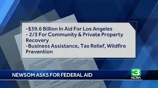 Gov. Newsom requests $39 billion in federal aid for LA disaster relief