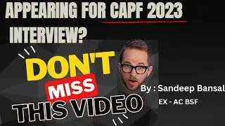 CAPF 2024 Interview Decoded & Result Analysis | #upscinterview #upscinterviewtips #capfinterview