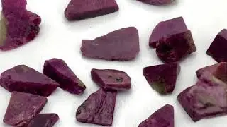 Natural Ruby Raw Stones for Jewelry Makers and Wire Wrappers