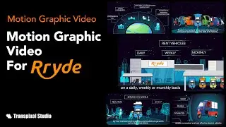 Motion Graphic video  | Green energy -Rryde |  By Transpixel Studio
