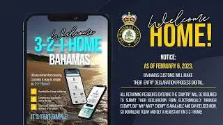 Bahamas Customs Digital Declaration Notice - 321 Home
