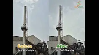 IRRA Electrostatic Cyclone Separator installation for 6TPH Ricehusk Boiler