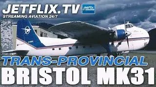 Flying the Bristol Freighter Mk.31 Trans-Provincial Airlines DVD Preview  PART 1