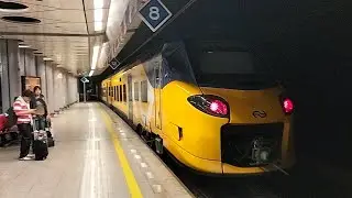 Test ICNG-B 3314 rijdt door Schiphol Airport richting Watergraafsmeer