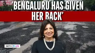 Karnataka Minister Hits Back At Kiran Mazumdar Shaw Over Bengaluru Pothole Menace