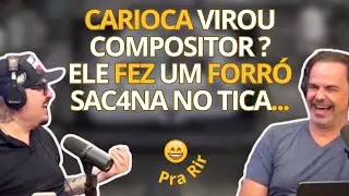 Z&Eacute; TAPIOCA e ALU&Iacute;SIO (HUMOR CEARENSE) Surpresos com M&uacute;sica de Carioca, no TICARACATICAST - Pra Rir 😄