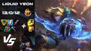 Team Liquid Yeon BOTTOM Ezreal vs Caitlyn - NA Diamond Patch 15.1