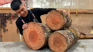 Old Coconut Wood with Stunning 
