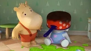 Tina And Tony | Dirty Dishes | Cartoons For Kids | HooplaKidz Shows